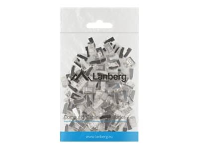 Lanberg - Nätverkskontakt - RJ-45 (hane) - FTP - CAT 5e (paket om 100)