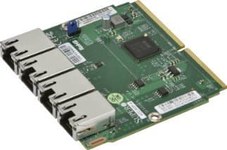 Supermicro AOC-MGP-i4M, Tale- og nettverksmodul, RJ-45, 0 - 55 °C, -40 - 70 °C, 0 - 90%