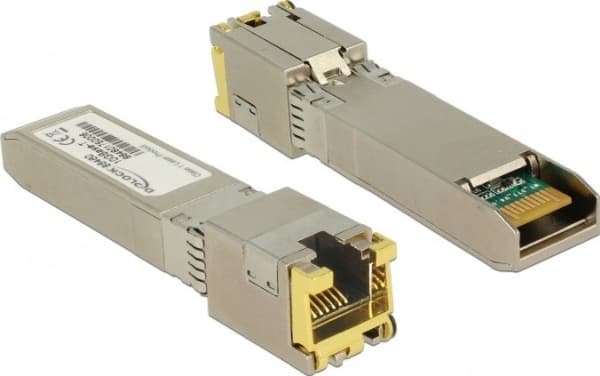 Delock - SFP+ lähetin-vastaanotinmoduuli - 10 GigE - 10GBase-T - RJ-45
