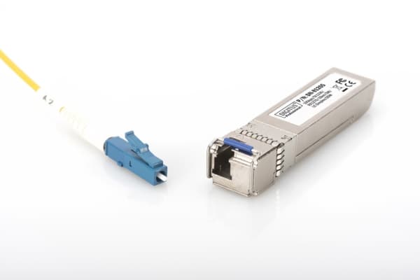 Digitus DN-81205, Fiber optisk, 10000 Mbit/s, SFP+, LC, 9/125 µm, 10000 m
