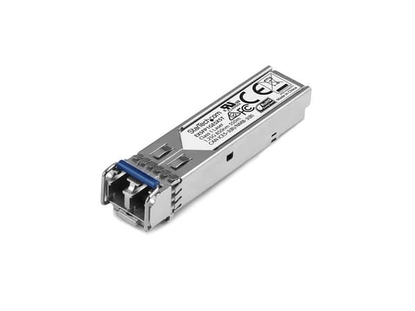 StarTech.com Juniper EX-SFP-1GE-LX Yhteensopiva SFP-moduuli, 1000BASE-LX, 1GbE Single Mode (SMF) valokuitulähetin, 1GE Gigabit Ethernet SFP, LC-liiti