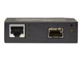 Miniatyrbild 5 av 5: Black Box PoE+ PSE Media Converter - Fibermedieomformer - GigE - 10Base-T, 100Base-TX, 1000Base-T, 1000Base-X - RJ-45 / SFP (mini-GBIC)