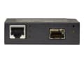 Miniatyrbild 2 av 5: Black Box PoE+ PSE Media Converter - Fibermedieomformer - GigE - 10Base-T, 100Base-TX, 1000Base-T, 1000Base-X - RJ-45 / SFP (mini-GBIC)