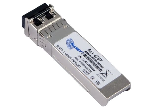 ALLNET ALL4757-INDU, Fiberoptisk, 10000 Mbit/s, mini-GBIC, LC, 50/125 µm, SR
