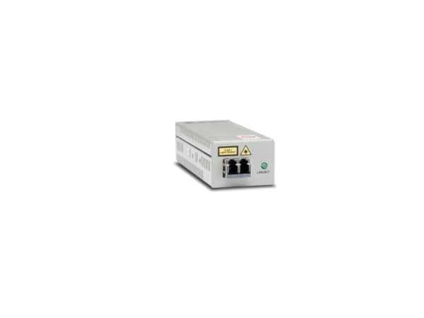Allied Telesis AT DMC1000 - Fibermedieomformer - 1GbE - 1000Base-SX, 1000Base-T - RJ-45 / LC multimodus - opp til 500 m - 850 nm