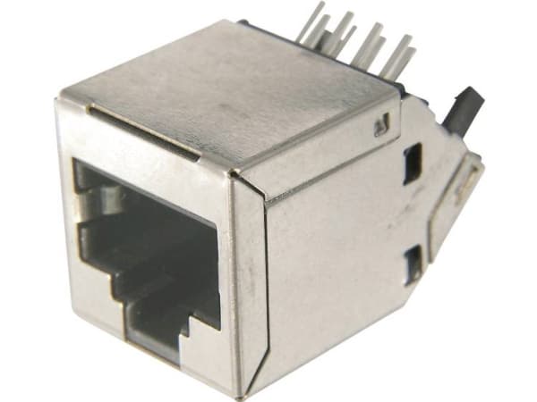 ASSMANN WSW AMJ-188-30101-CAT6 Modulaarinen johto, RJ45, CAT 6 AMJ-188-30101-CAT6 Tilslutning, indbygning vandret Poltal: 8P8C Sølv 1 stk