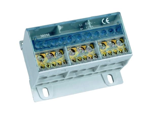 Kopplingsblock 4-poligt 125A BPZ-KB-9/125 102718