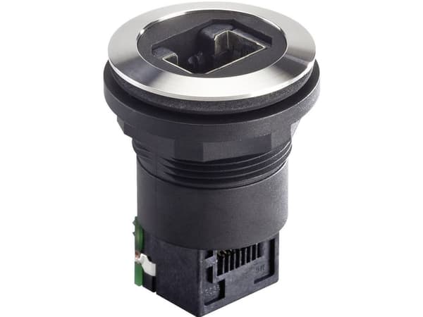 Schlegel RRJVA_RJ45_STB RJ45-kontakt för infälld montering RRJVA_RJ45_STB Kontakt för infälld montering Antal poler: 8P8C 1 st