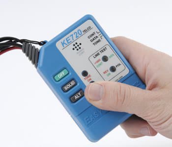 Kurth Electronic KE 701, RJ-11, RJ-45, Blå, 240 V, 68 x 96 x 25 mm