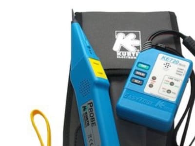 Kurth Electronic KE 701, RJ-11, RJ-45, Blå, 240 V, 68 x 96 x 25 mm