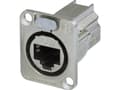 Pikkukuva 3 / 5: Neutrik NE8FDX-P6 RJ45 dataliitin etherCON D-sarja NE8FDX-P6 Liitin, suora Navat: 8P8C Nikkeli 1 kpl