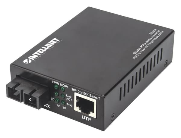 Intellinet 508209, 1000 Mbit/s, 1000Base-T, 1000Base-LX, IEEE 802.3, IEEE 802.3ab, IEEE 802.3af, IEEE 802.3at, IEEE 802.3u, Gigabit Ethernet, 10,100,