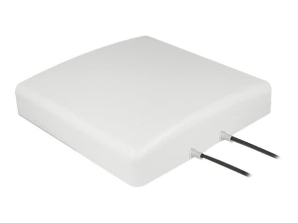 Delock - Antenne - plate - 8 dBi - direksjonal - kan monteres på vegg, stangmontering