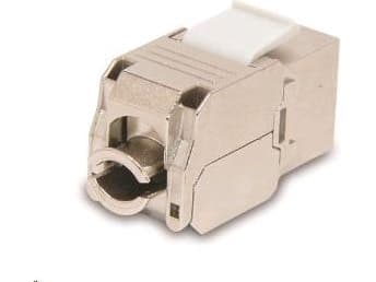 KeyStone Cat6A pistorasia, STP, itsesulkeutuva (KEY-STP-C6A)