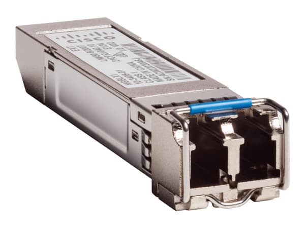 Cisco Small Business MGBLX1 - SFP (mini-GBIC) transceivermodul - 1GbE - 1000Base-LX - LC-enkeltmodus - opp til 10 km - 1310 nm - for Business 110 Ser