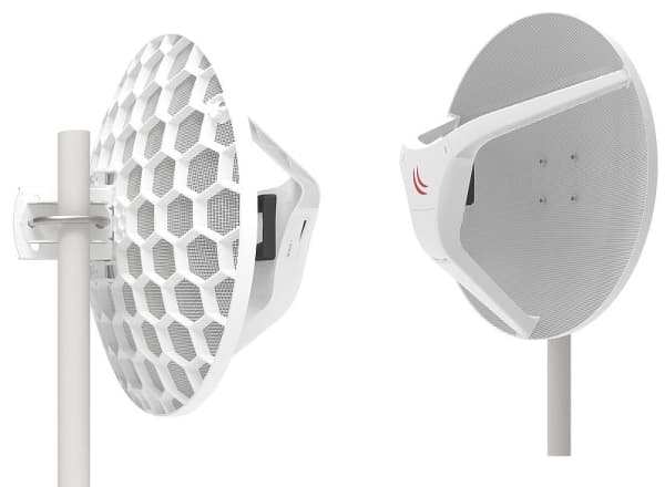 MikroTik Wireless Wire Dish - Trådløs bro - 1GbE - 802.11ad (WiGig) - 60 GHz - DC-strøm