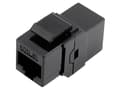 Miniatyrbild 2 av 3: TRU COMPONENTS 93013c1176 RJ45 dubbelkoppling 1425900 Adapter, rak svart 1 st