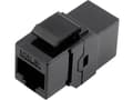 Miniatyrbild 1 av 3: TRU COMPONENTS 93013c1176 RJ45 dubbelkoppling 1425900 Adapter, rak svart 1 st