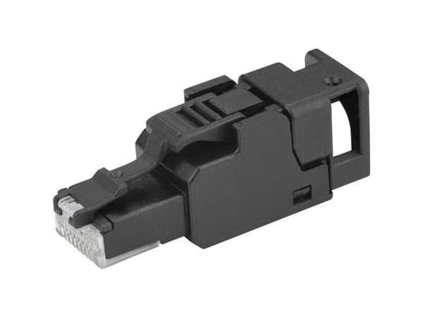 Telegärtner J00026A3000, RJ-45, Sort, 1 stykker
