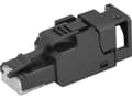 Miniatyrbilde 2 av 3: Telegärtner J00026A3000, RJ-45, Sort, 1 stykker