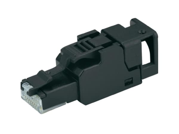 Telegärtner J00026A3000, RJ-45, Sort, 1 stykker