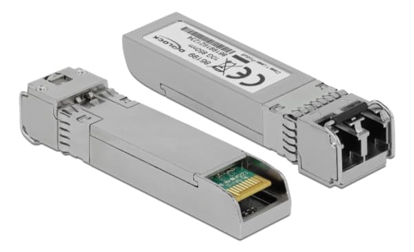 DeLOCK 86199, 10000 Mbit/s, SFP+, LC, 300 m, 850 nm, 0 - 70 °C