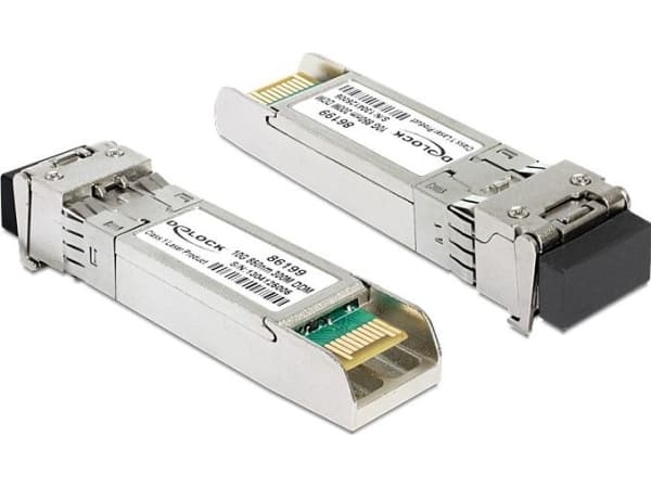 DeLOCK 86199, 10000 Mbit/s, SFP+, LC, 300 m, 850 nm, 0 - 70 °C