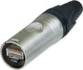 Miniatyrbild 2 av 4: Neutrik NE8MX6, RJ-45, Svart, Silver, Nickel, Zink, Cat6, IP65, -40 - 70 ° C