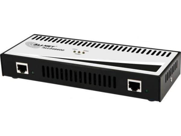 ALLNET ALL048600v2, 1000 Mbit/s, Ethernet/bredbåndsforbindelse, Kan monteres på vegg, Sort