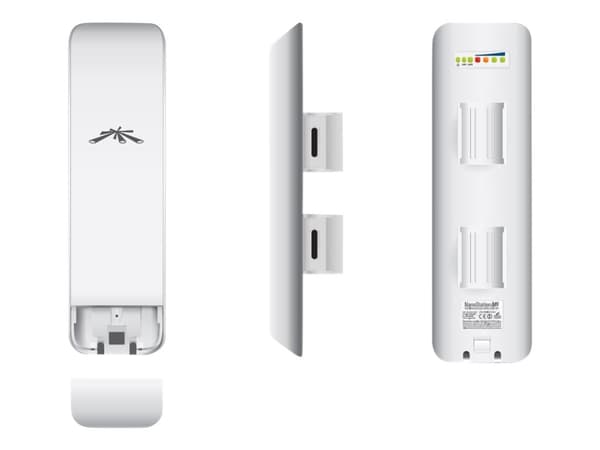 Ubiquiti Networks NanoStation M2, Verkkosilta, Wi-Fi, Ethernet LAN, Valkoinen