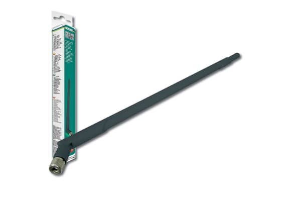 DIGITUS Wireless LAN Antenna DN-70105 - Antenne - 38.4 cm - Wi-Fi - 9 dBi - rundtstrålende - svart
