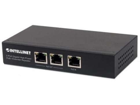 Intellinet 561266, Uhåndtert, Gigabit Ethernet (10/100/1000), Strøm over Ethernet (PoE)