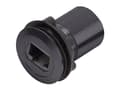 Miniatyrbild 4 av 5: TRU COMPONENTS RJ45-02-BK RJ-Einbaubuchse 1417397 Kontakt, infälld svart 1 st