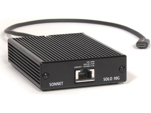 Sonnet Solo10G - Thunderbolt 3 Edition - nätverksadapter - Thunderbolt 3 - 10Gb Ethernet x 1