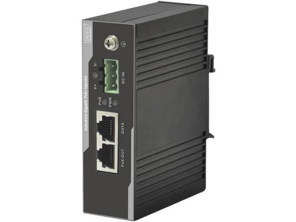 DIGITUS Professional DN-651112 - Strøminjektor - 60 Watt - output-stikforbindelser: 1