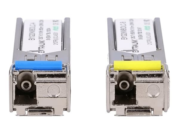 Extralink - SFP (mini-GBIC) transceivermodul - 1GbE, Fibre Channel, SONET - WDM - LC-enkeltmodus - opp til 20 km - OC-24 LR-1 - 1310 (TX) / 1550 (RX)