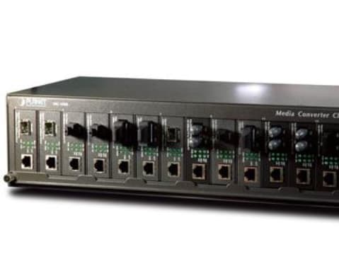 PLANET MC-1500 - Medieomformer - 2.4U - rackmonterbar