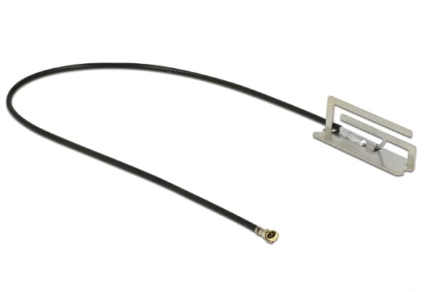 Delock WLAN Internal Antenna MHF IV/ HSC MXHP32 - Antenne - Planar Inverted F-Shaped (PIFA) - Wi-Fi - 1.6 dBi