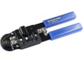 Miniatyrbilde 1 av 2: BEL Stewart Connectors 2980027-01 Hand Crimp Tool 2980027-01 Pol-tal (RJ) 4, 6, 8 Blå , Sort 1 stk