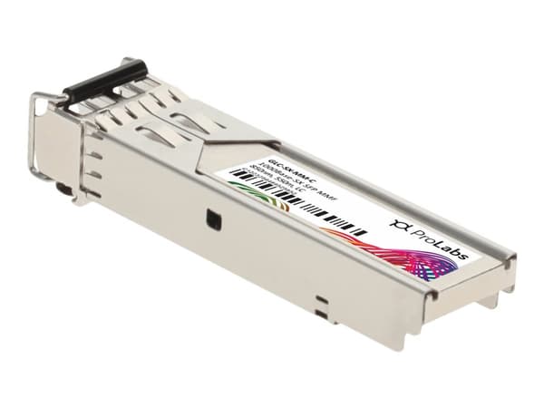 ProLabs GLC-SX-MM-C - SFP (mini-GBIC) transceivermodul - 1GbE, Fibre Channel - 1000Base-SX, Fiberkanal - LC multimodus - opp til 550 m - 850 nm - for
