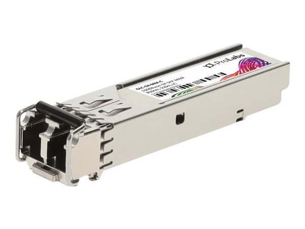 ProLabs GLC-SX-MM-C - SFP (mini-GBIC) transceivermodul - 1GbE, Fibre Channel - 1000Base-SX, Fiberkanal - LC multimodus - opp til 550 m - 850 nm - for