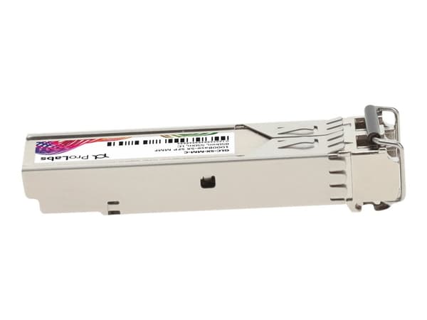 ProLabs GLC-SX-MM-C - SFP (mini-GBIC) transceivermodul - 1GbE, Fibre Channel - 1000Base-SX, Fiberkanal - LC multimodus - opp til 550 m - 850 nm - for