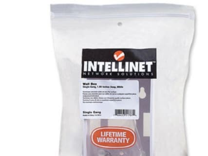 Intellinet 517874, Valkoinen, 70 mm, 115 mm, 50 mm