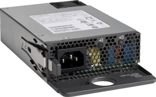 Cisco Config 5 Secondary Power Supply - Strømforsyning - "hot-plug" (plug-in modul) - AC 100-240 V - 125 watt - for P/N: C9200-24T-A, C9200-24T-E, C9