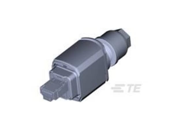 RJ45-liitin, TE Connectivity CAT 5e Sort 1 stk