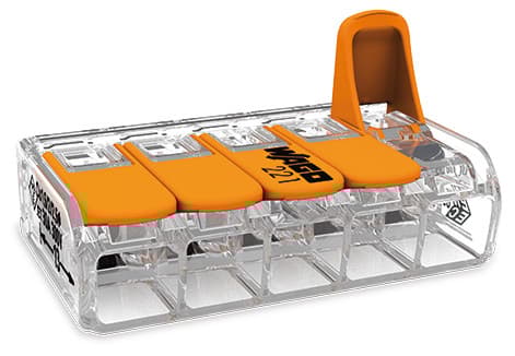 Wago 221-615, 450 V, Orange, Transparent, 1 styck