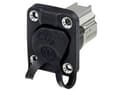 Miniatyrbilde 3 av 3: Neutrik NE8FDX-Y6-W, RJ-45, Aluminium, Svart, Cat6a, Gull, IP65, 1000 V