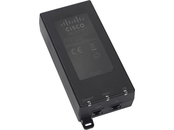 Cisco Aironet Power Injector - Strömtillförsel - AC 100-240 V - 15.4 Watt - för Aironet 1602e Controller-based, 1602e Standalone, 1602i Controller-ba