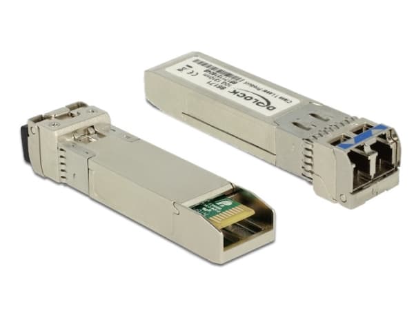 Delock - Nätverkskort - LC till SFP+ - 9 / 125 mikrometer - SFF-8431 - för P/N: 89475