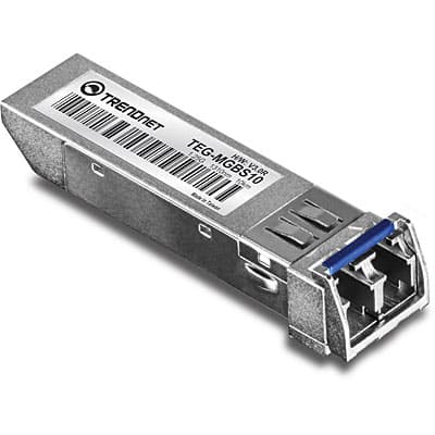 TRENDnet TEG MGBS10D5 - SFP-sändar/mottagarmodul (mini-GBIC) - 1GbE - 1000Base-LX - LC - upp till 10 km - 1550 (TX) / 1310 (RX) nm - TAA-kompatibel